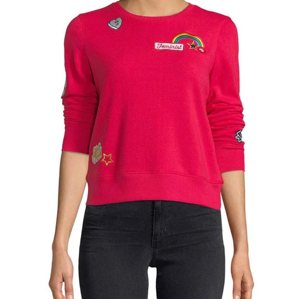 Rebecca Minkoff Patchwork Sweatshirt